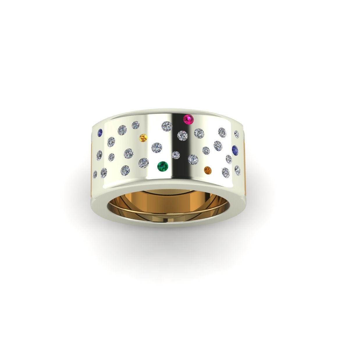 Oura ring jacket Stars Of The Sky Jacket With Clusters Of Diamonds And Gems carati jewelry montreal