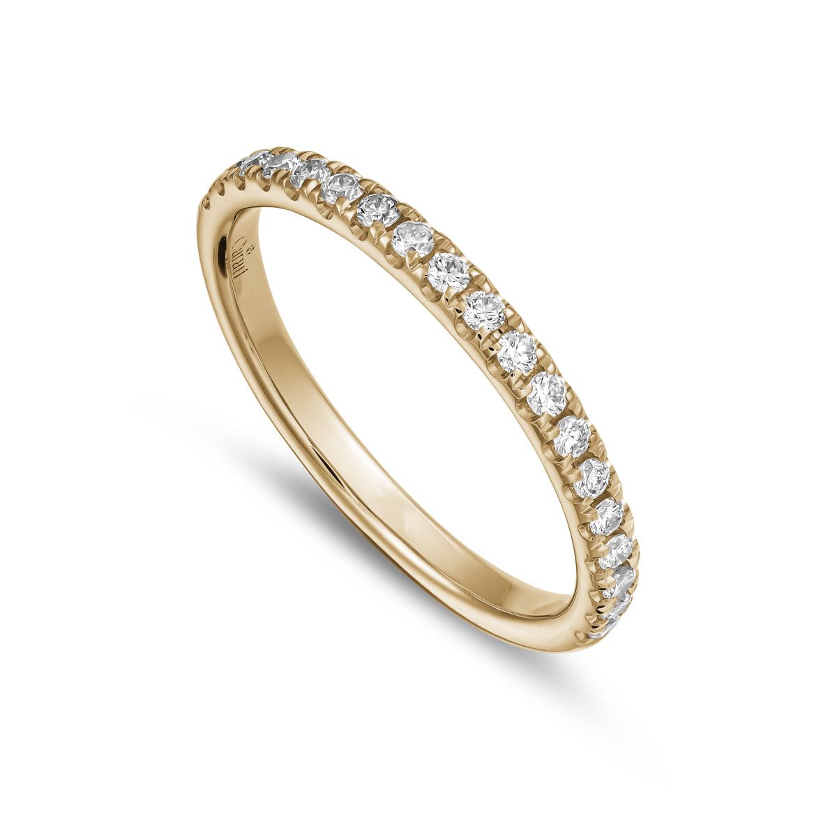 matching band for eterno engagement ring sophisticated spark designed by carati jewelry in montreal canada in 18 k 14 k