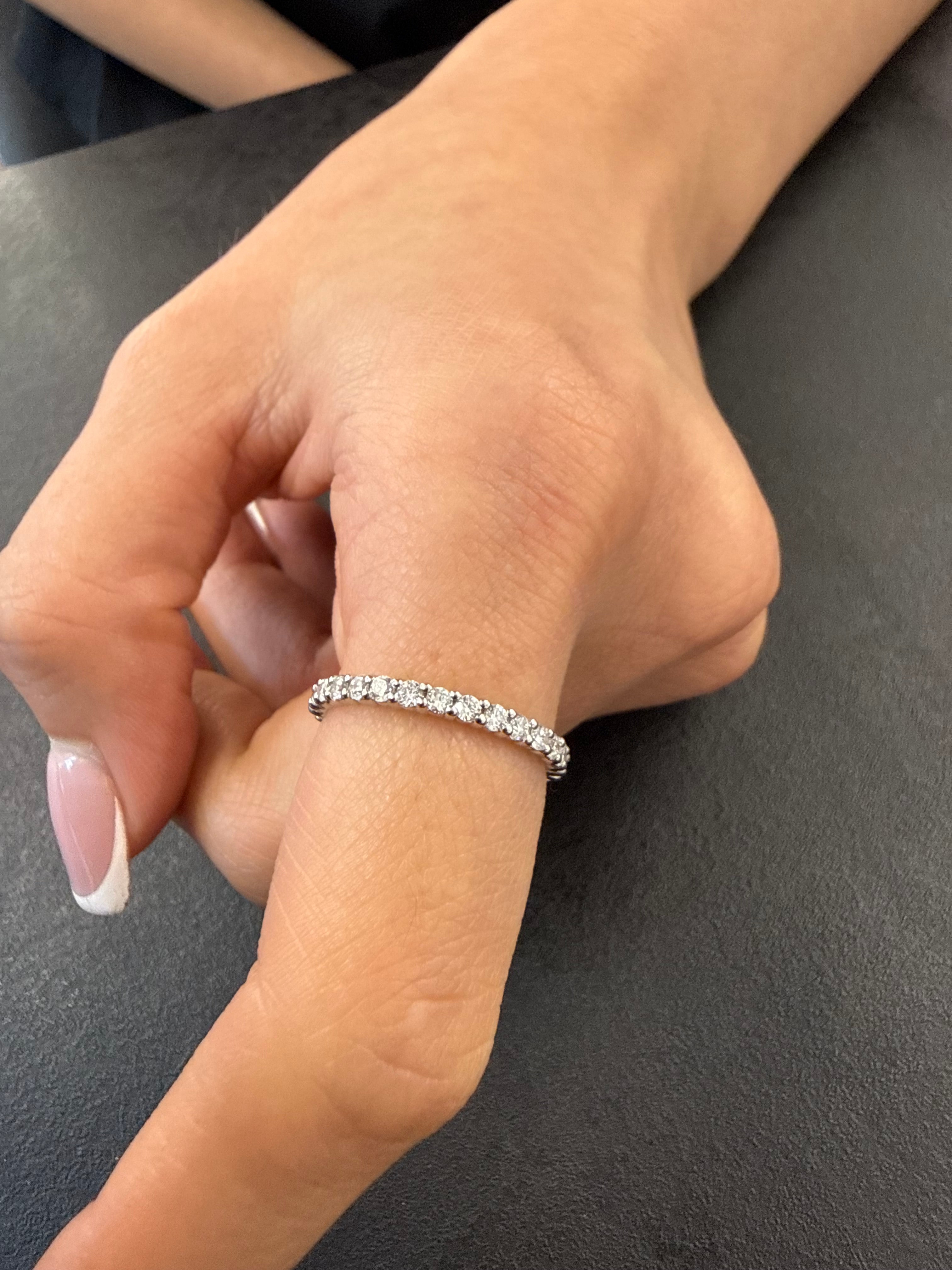 Petit Shared Prong Engagement Ring