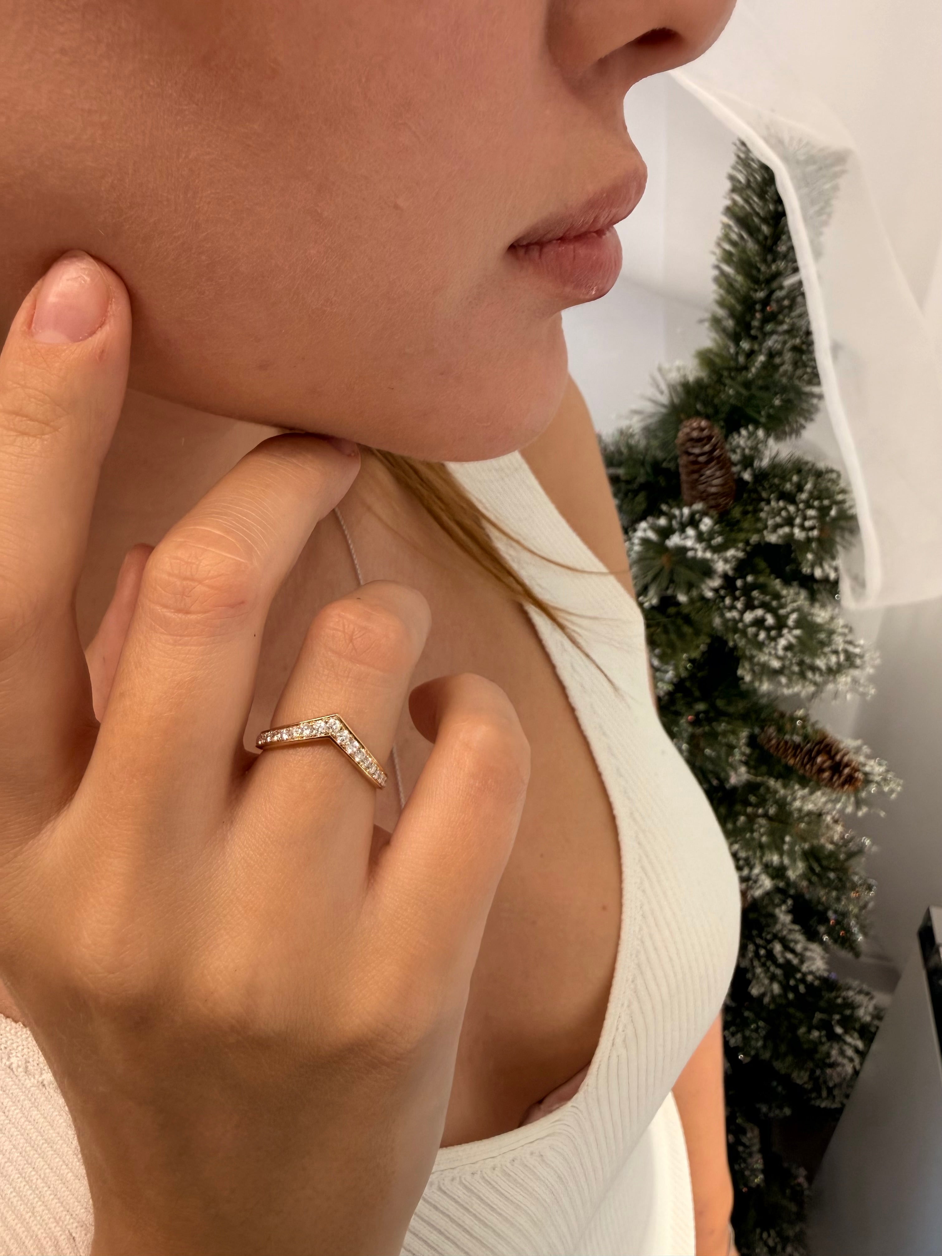 Bague Dreamer avec diamants sertis en pavé